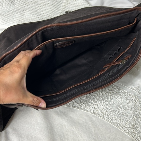 🖤Fossil briefcase / satchel crossbody bag - Picture 12 of 17